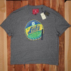 🔥 NWT Lucky Brand Dungarees T-Shirt